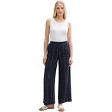 Tom Tailor - 38063 - Pantalon - Blauw - Met Pois