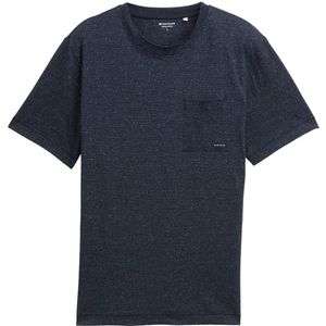 Tom Tailor - T-shirt - Gestreept - Met Borstzak