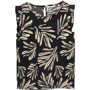 Tom Tailor Denim - Losvallende Top - Met Volantmouwen - Voor Vrouwen