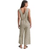 Tom Tailor - Jumpsuit - Linnen - Met Zijzakken - Split bij de Halslijn