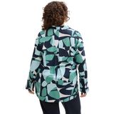TOM TAILOR - 37800 - Blouse - Groene Dots And Shapes Design - Plus Size - 52
