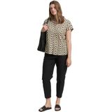 TOM TAILOR - 38058 - T-shirt - Natural Zig Zag Design - Dames