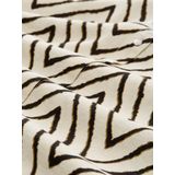 TOM TAILOR - 38058 - T-shirt - Natural Zig Zag Design - Dames