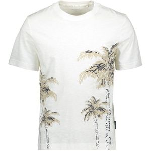 Tom Tailor - T-shirt - Offwhite - Met Print