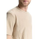 Tom Tailor - Heren T-shirt - Groen - Katoen/Elasthan