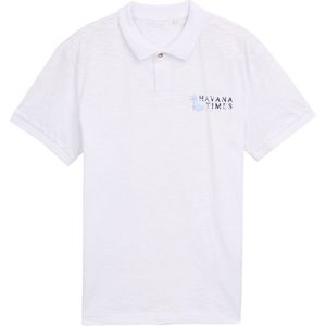 TOM TAILOR - Poloshirt - Lichtgroen - Kwartmouw - Effen