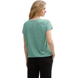 TOM TAILOR - KATE - Jeans - Mintgroen - Slimfit - High Waist - 3/4 Lengte