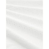 T-shirt - Ajour Style - Wit - Polyester - Losse Pasvorm