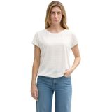 Basic - T-shirt - Ronde Halslijn - Geribde Stof - Comfortabele Pasvorm