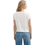 Basic - T-shirt - Ronde Halslijn - Geribde Stof - Comfortabele Pasvorm