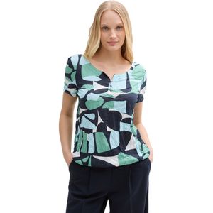 Tom Tailor - T-shirt - Kleur - Materiaal - Print All-Over