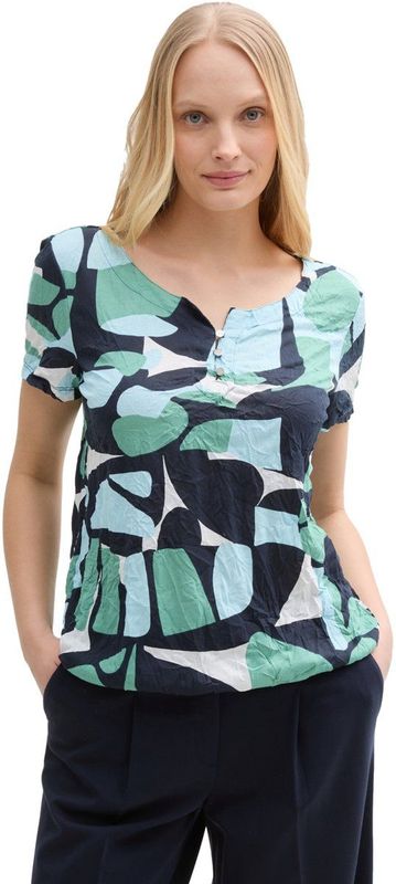 Tom Tailor - T-shirt - Kleur - Materiaal - Print All-Over