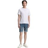 TOM TAILOR Bermuda jeans shorts voor heren, 10162 - Mid Stone Blauw Grijs Denim, 28