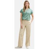 TOM TAILOR - Damesblouse - Faded Green - Katoen - Losse Pasvorm