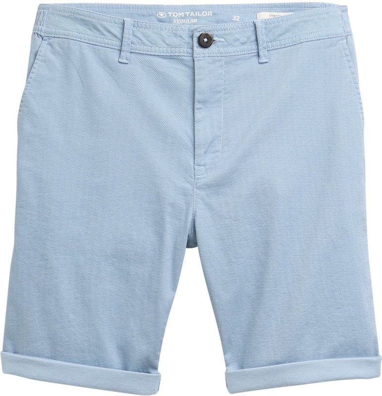 TOM TAILOR Bermuda shorts voor heren, 38254 - Light Blue Minimal Aop, 28