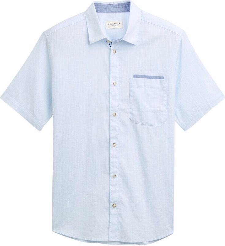 Tom Tailor - Vrijetijdsoverhemd - Regular Fit - Katoen