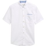 Tom Tailor - Regular Fit - Vrijetijdsoverhemd - Katoen - Effen/Gemêleerd