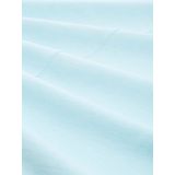 TOM TAILOR - Shirt - Lichtblauw - Mouw Revers - Kwartmouw