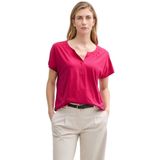 TOM TAILOR T-shirt voor dames, 37989 - Raspberry Red, XL