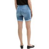 Tom Tailor - Alexa - Korte Damesjeans - Mêlee - Katoenmix