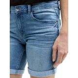 Tom Tailor - Alexa - Korte Damesjeans - Mêlee - Katoenmix