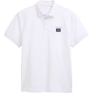 Tom Tailor - Polo - Wit - Katoen/Elastan