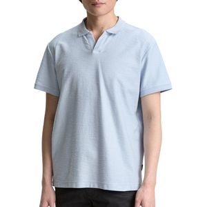 Shirt - Effen - Kwartmouw - Losse Pasvorm - Jersey