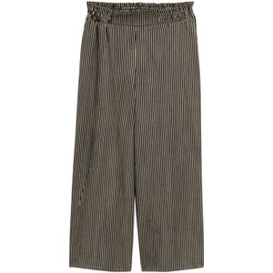 TOM TAILOR - 37995 - Pantalon - Noir/beige à Rayures - Katoen