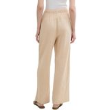 Tom Tailor - Textured Soft Broek - Katoen - Hoge Taille - Casual