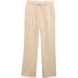 Tom Tailor - Textured Soft Broek - Katoen - Hoge Taille - Casual