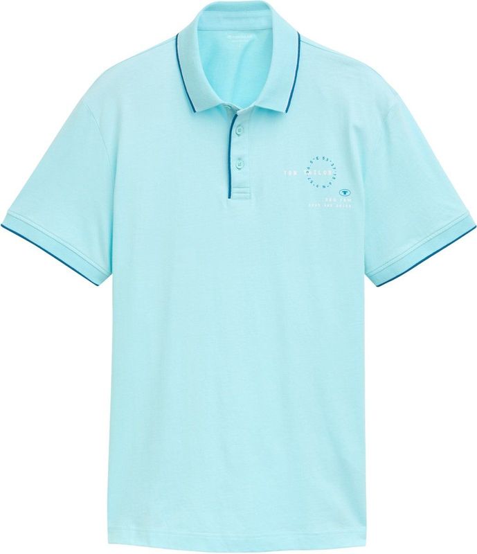 Tom Tailor - Polo - Blauw - Katoen