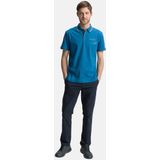 TOM TAILOR - Poloshirt - Blauw Petrol - Katoen