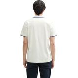 Tom Tailor - Poloshirt - Effen - Katoen - Korte Mouwen