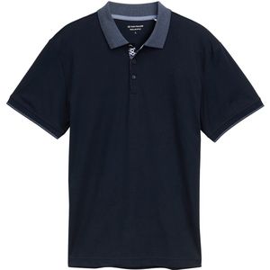 Tom Tailor - Effen Poloshirt - Korte Mouwen - Kleur 10668 - 55% Katoen/45% Polyester