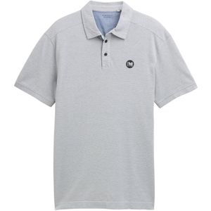 Tom Tailor - T-shirt - Korte Mouwen - Blauw - Katoen