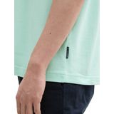 TOM TAILOR - Shirt - Mintgroen - Jersey - Kwartmouw
