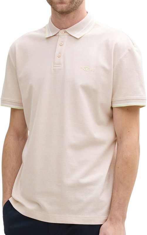 Tom Tailor - Casual Polo - Katoen - Regular Fit - Korte Mouw