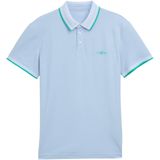 Tom Tailor - Casual Polo - Blauw - Katoen/Elasthan