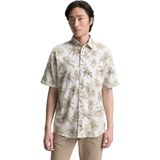 Tom Tailor - Vrijetijdsoverhemd - Groen - Puur Katoen - All-over Motief