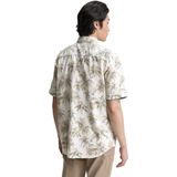 Tom Tailor - Vrijetijdsoverhemd - Groen - Puur Katoen - All-over Motief