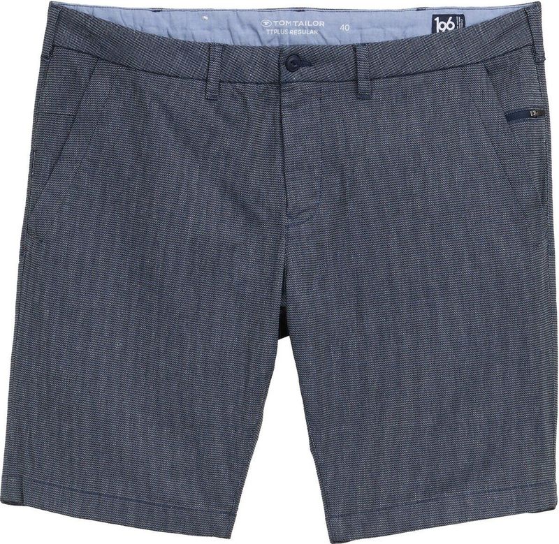 Chino Broek - Mélange - Katoen - Regular Pasvorm