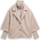 Tom Tailor - Cape Jack - Regular Fit - Effen - Opstaande Kraag