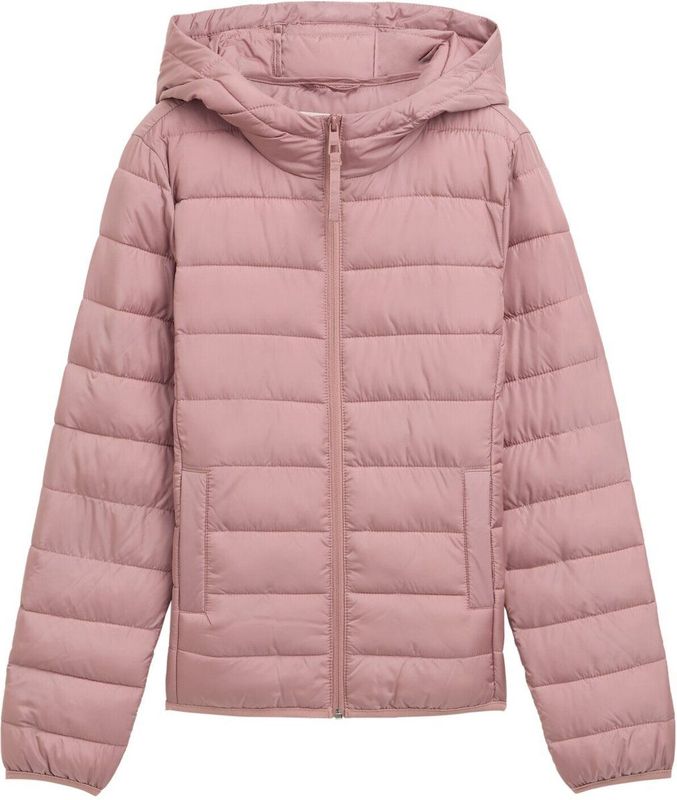 TOM TAILOR - Bristly Rose - Lichtgewicht Gewatteerde Damesjas - Met Capuchon