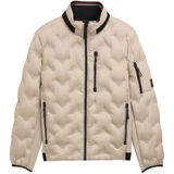 Tom Tailor - Tussendoor Jas - Beige - Heren - 100% Gerecycled Polyester