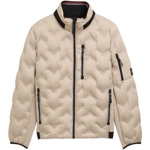 Tom Tailor - Tussendoor Jas - Beige - Heren - 100% Gerecycled Polyester