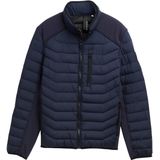Tom Tailor - Gewatteerd Herenjack - Effen - Waterafstotend - Lange Mouwen