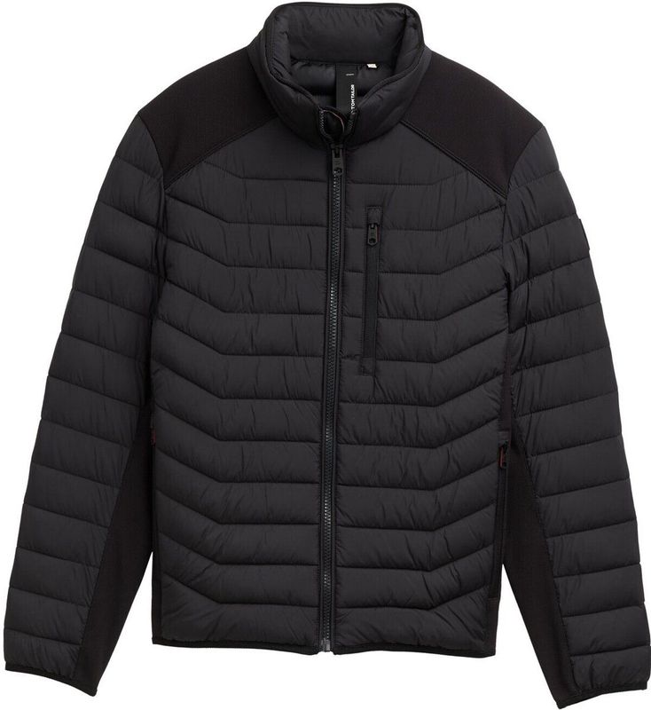 Tom Tailor - Gewatteerd Jack - Regular Fit - Effen - Ritssluiting - Waterafstotend