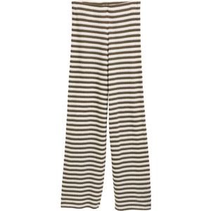 Tom Tailor Denim - Wide Leg Broek - Gestreept - Katoenmix