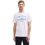 TOM TAILOR T-shirt voor heren, 12960 - Dark Smoke Green, XL