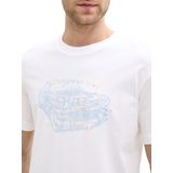 TOM TAILOR garment dye polo Heren Poloshirt